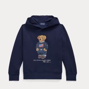 Ralph Lauren Polo Bear hoodie Child L (14-16, fits like 12-14)